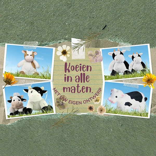Knuffel koe voor iedereen cadeausenkaarten.nl