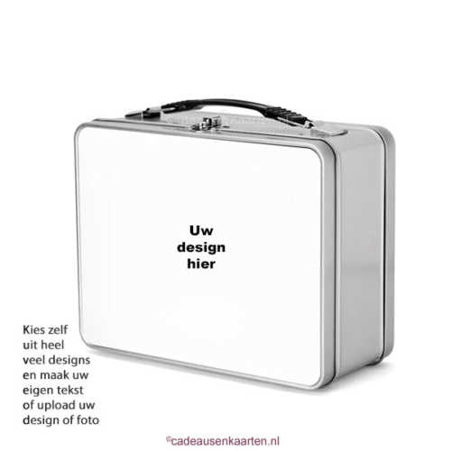 Lunchbox - Koffer met eigen ontwerp